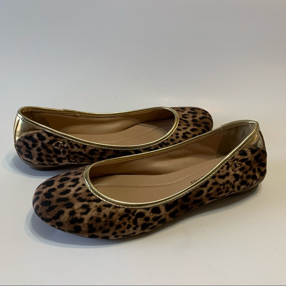 Carmen Steffens Animal Print Ballet Flats